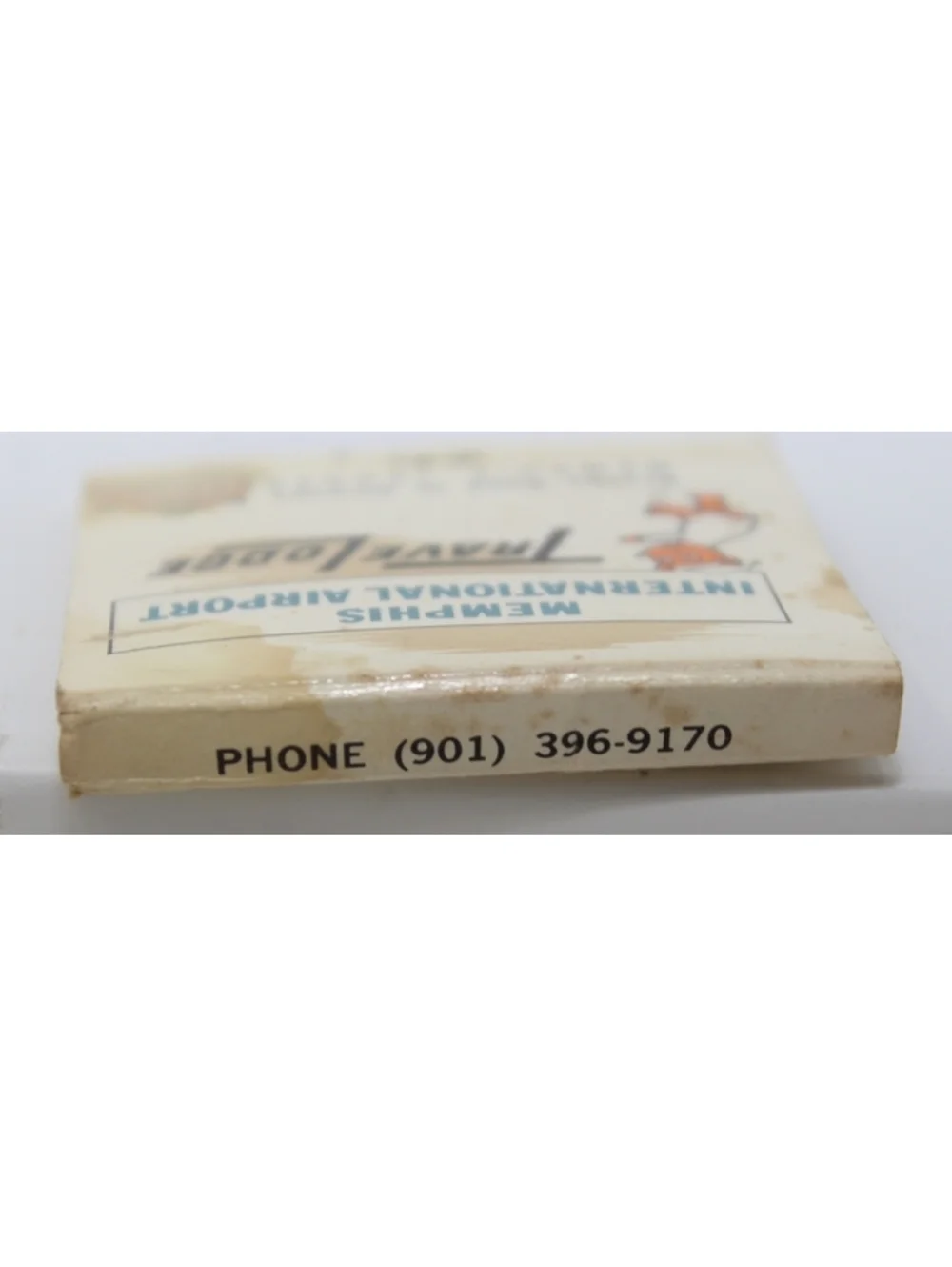 Vintage 60s Matchbook TraveLodge Memphis Airport Hotel Bomarito's Pete & Sam's